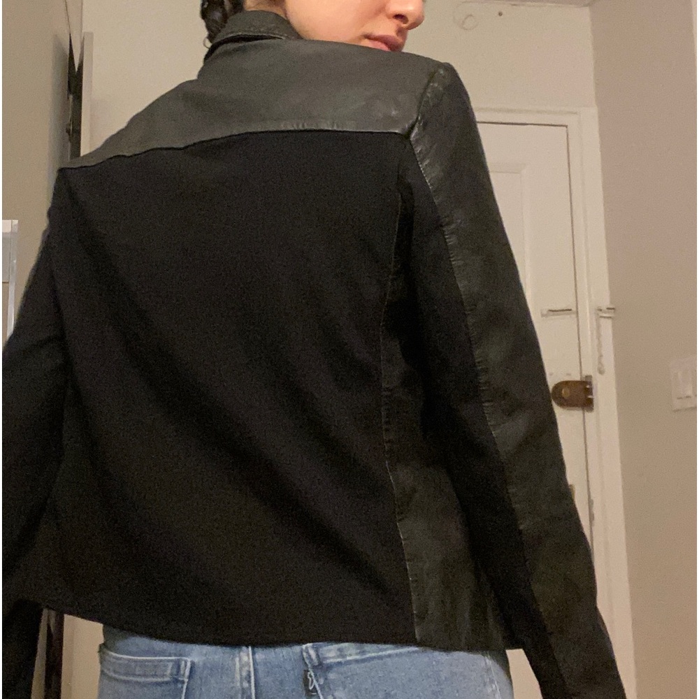 Michael Kors semi leather jacket - size 12 but fits closer to a 10.